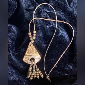 Wooden Beaded Necklace